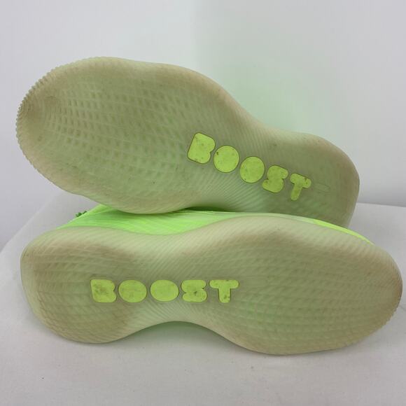 Adidas Boost N2xt L3v3l Florescent Green Basketball Sneakers Size 8.5 main image 5